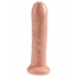 King Penis 12 Inch Penis With Balls - Brown