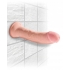 King Penis Triple Density 8 inches Beige Dildo - Realistic Pleasure