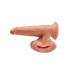 King Penis Plus 7-Inch Triple Density Penis with Swinging Balls - Tan