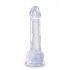 King Penis Clear 7 inches Penis with Balls