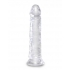 King Penis Clear 8 Inches Penis Suction Cup Base