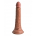 King Penis Elite 7” Dual Density Dildo - Tan