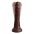 King Penis Elite 7 In Vibrating Dual Density Brown - Realistic Simulation