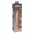 King Penis Elite 9 In Vibrating Dual Density - Light