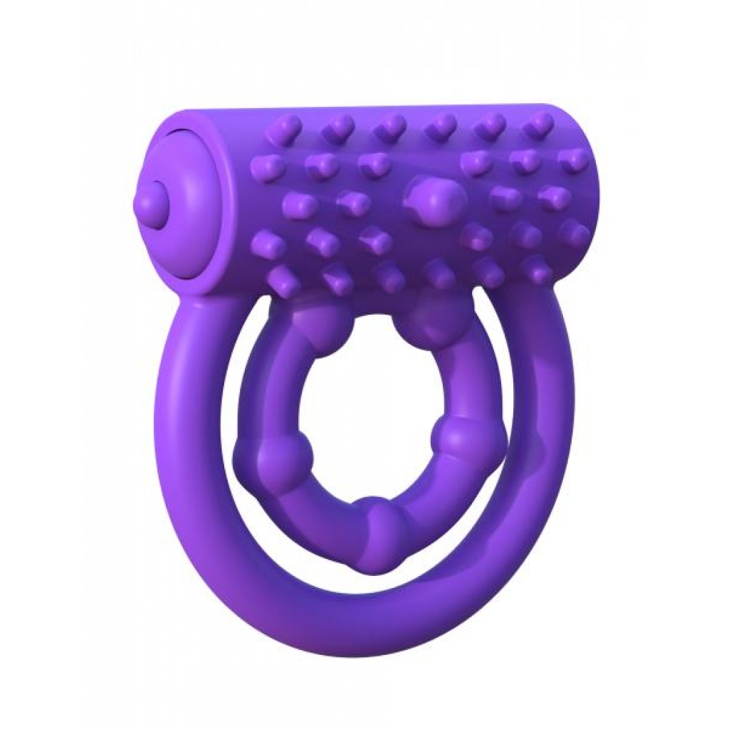 Fantasy C-ringz Vibrating Prolong Ring - Purple