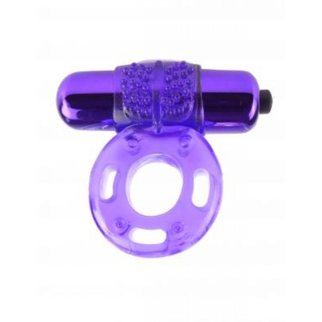 Fantasy C Ringz Vibrating Super Ring - Purple