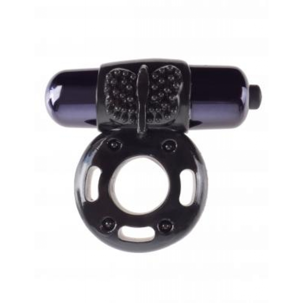 Fantasy C Ringz Duo Vibrating Super Ring - Black