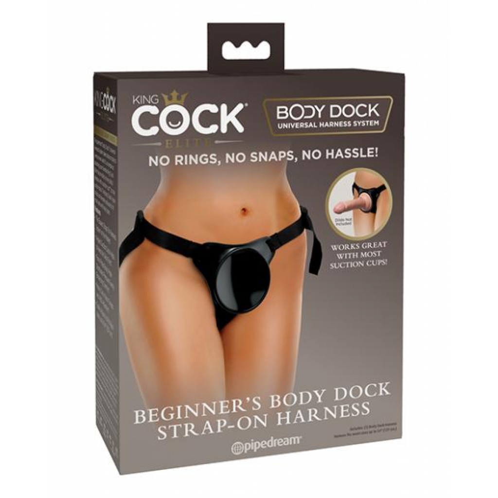 King Penis Elite Beginners Body Dock Strap-On Harness - Effortless Connection