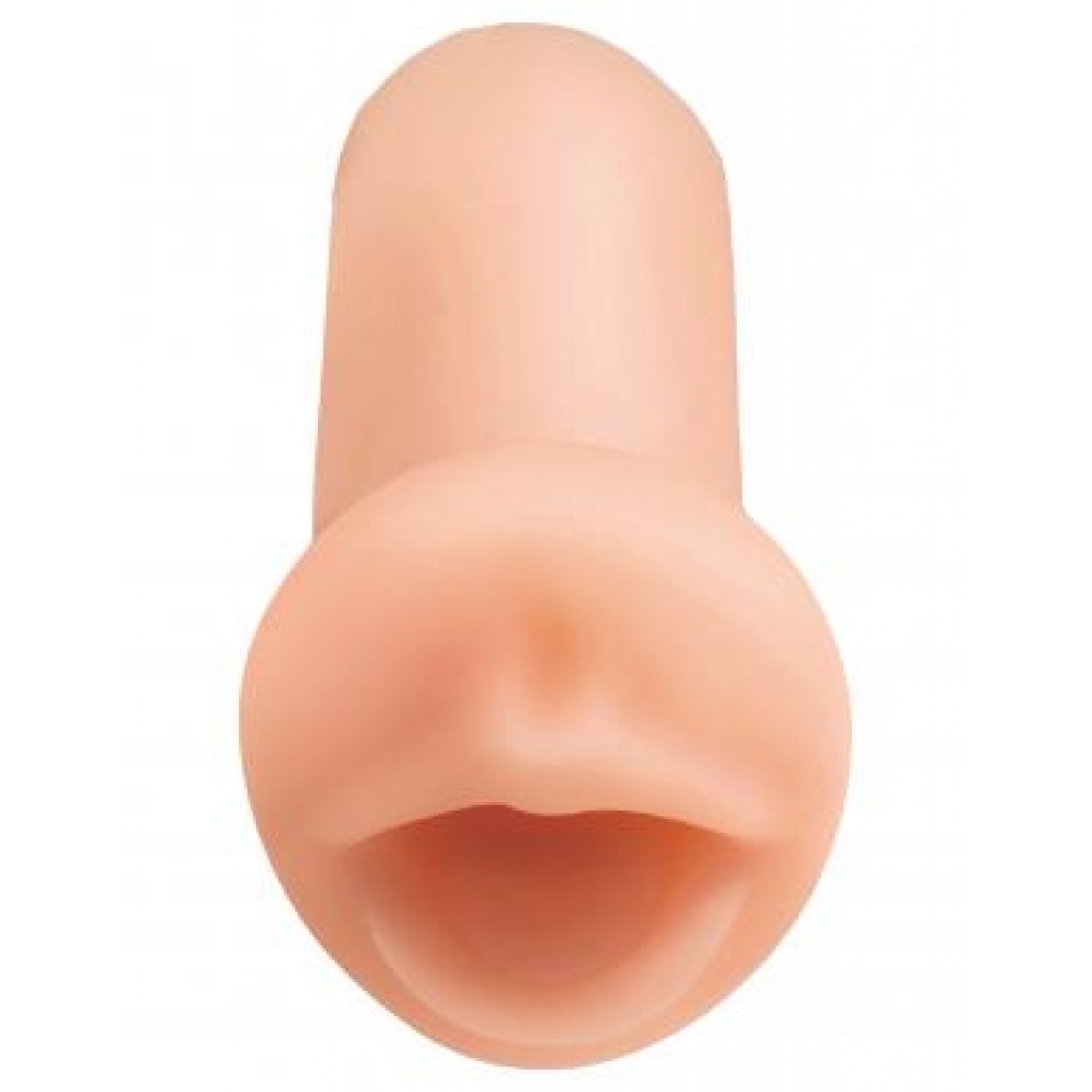 Coed Penissucker Beige Mouth Stroker