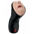 PDX Elite Deep Throat Vibrating Stroker Beige