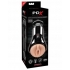 PDX Elite Penis Compressor Vibrating Stroker - Beige