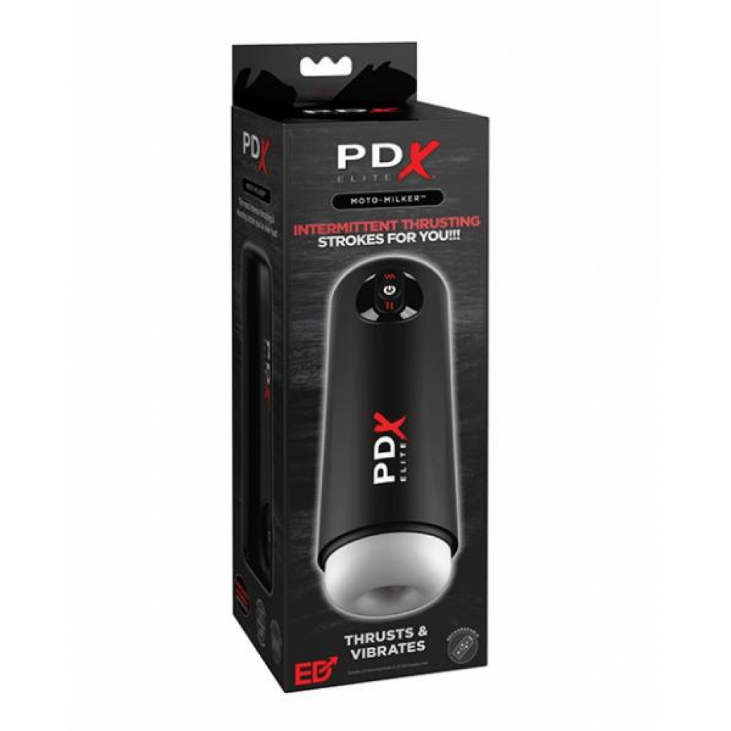 PDX Elite Moto Milker - Automatic Thrusting Stroker