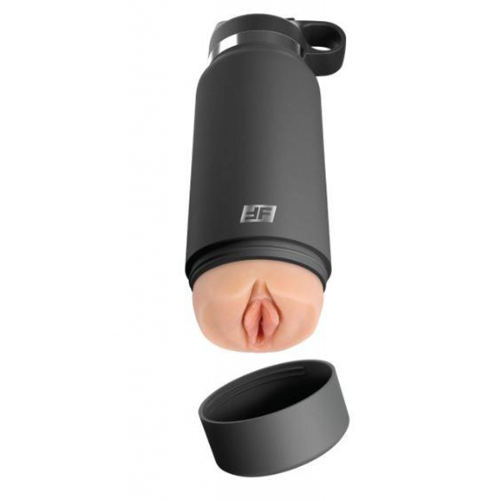 Pdx Plus Fuck Flask - Discreet Stroker - Blue Bottle