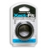 Xact-Fit Silicone Rings 3 Mixed Sizes Black