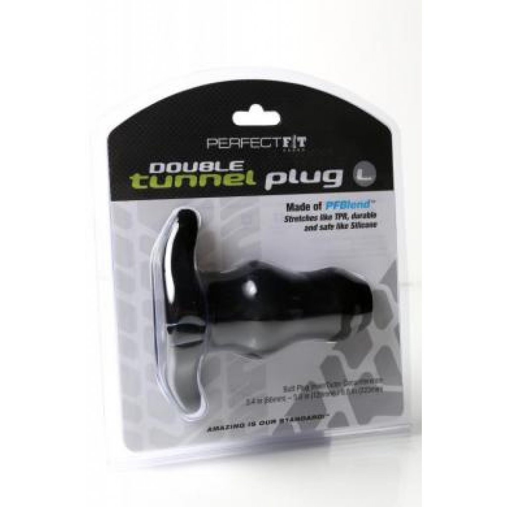 D-Tunnel Plug - Large - Black