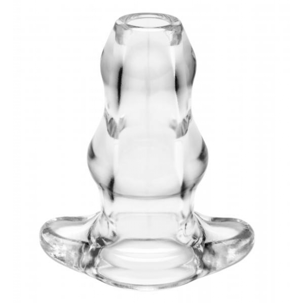 Double Tunnel X-Large Butt Plug - Clear