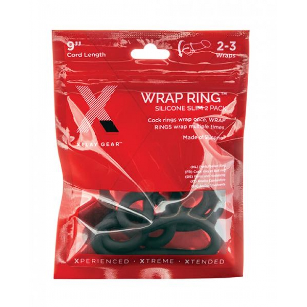 Xplay Silicone Slim Wrap Ring - 9 Inches