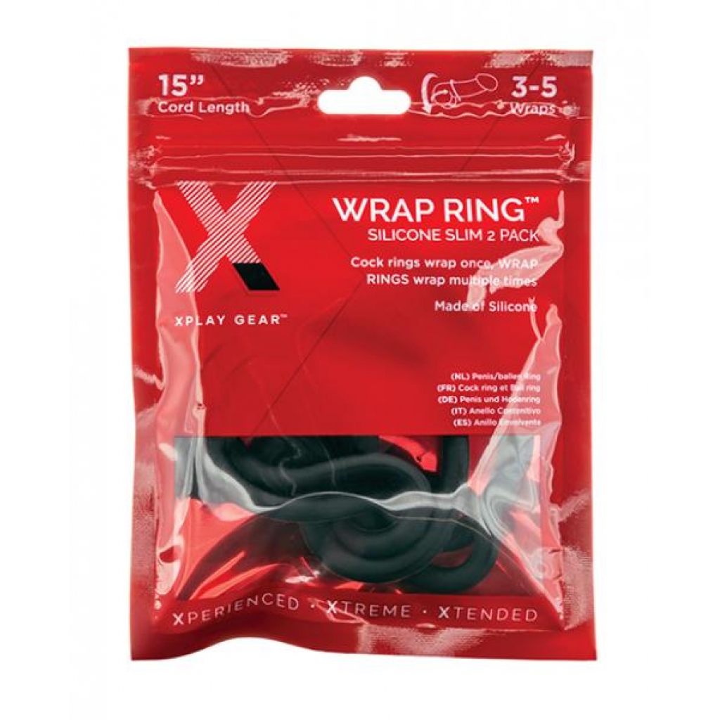 Xplay Silicone 15 Slim Wrap Ring