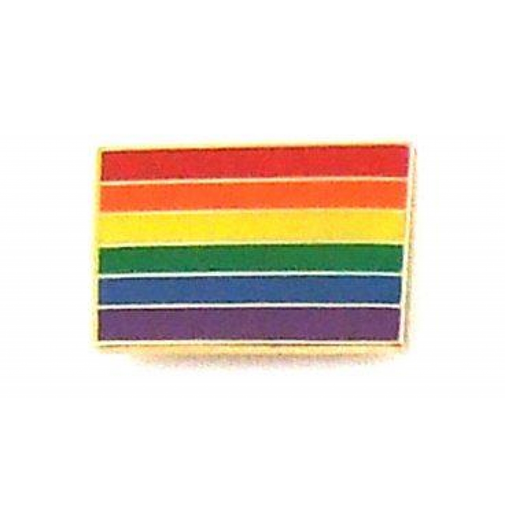 Gaysentials Lapel Pin Rainbow Flag