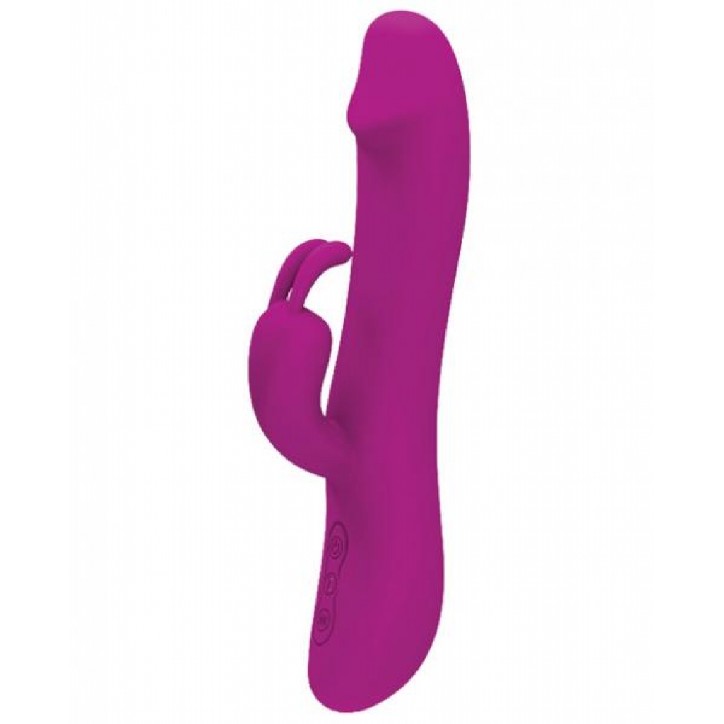 Pretty Love Natural Motion 7 Function Rabbit - Silicone - Purple