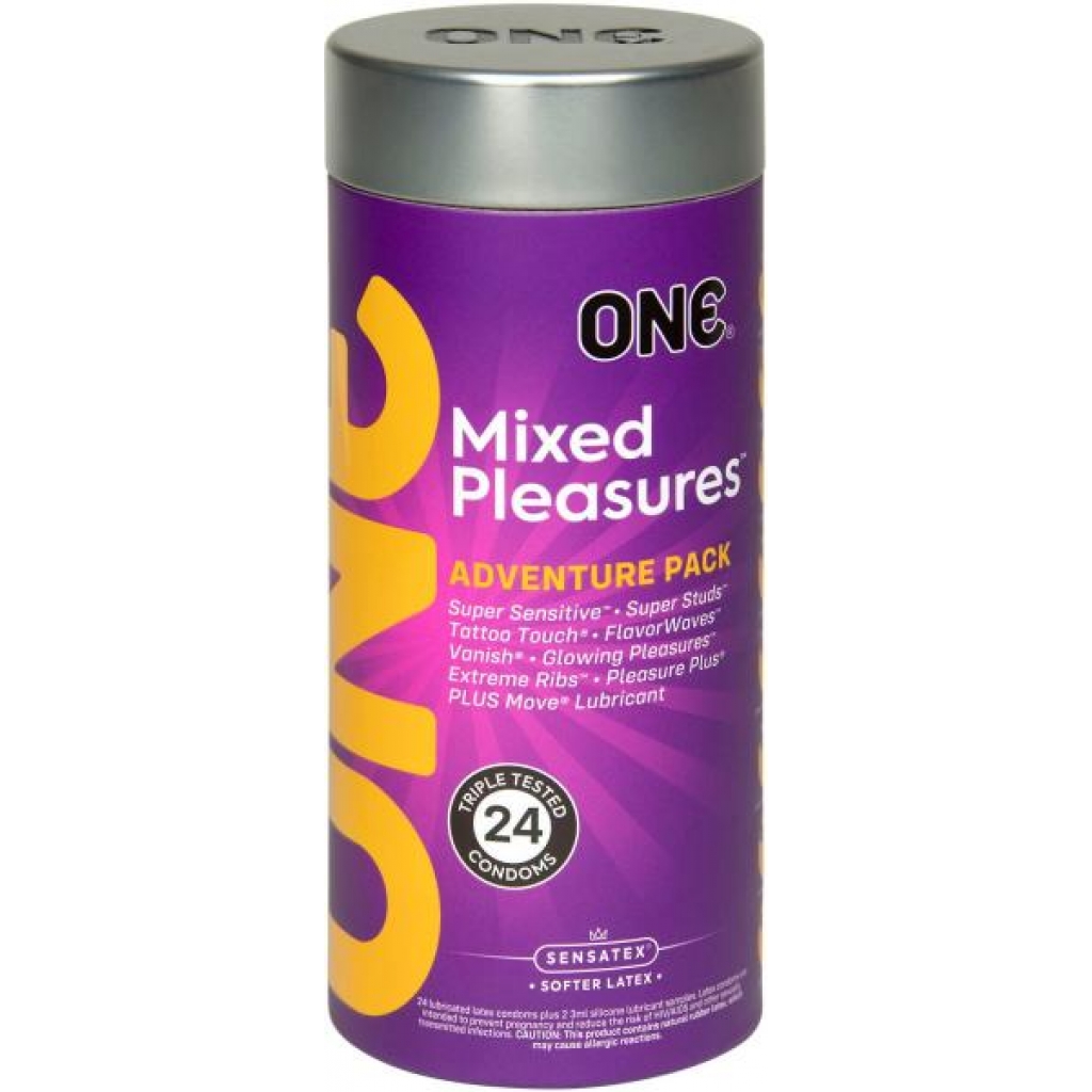 One Mixed Pleasures 24 Pack - Enhanced Sensations