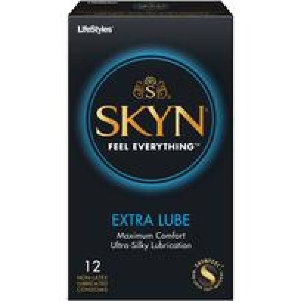 Lifestyles Skyn Extra Lubricated Condom - 12 Pack