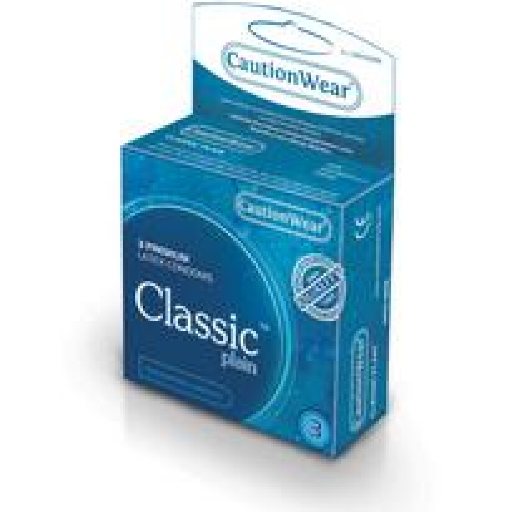 Classic Lubricated Condoms - 3 Pack