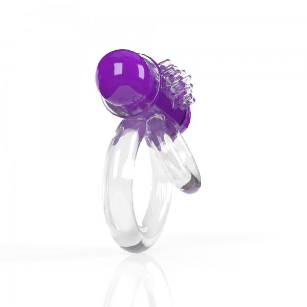 Screaming O 4B Double O 6 Grape Bass Vibrating Penis Ring