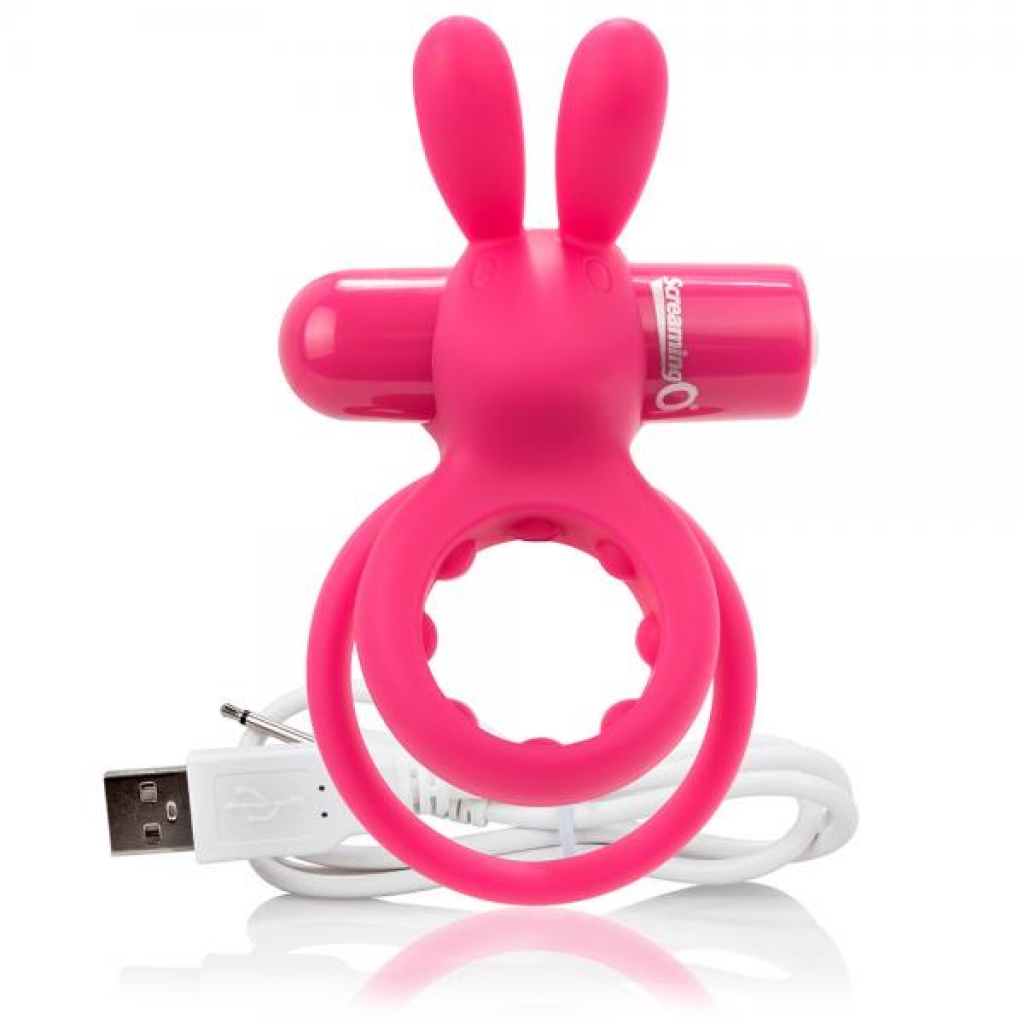 Screaming O Charged Ohare Mini Vibe Ring - Pink