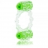 Color Pop Two-O Quickie - Vibrating Ring - Green