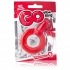 Go Vibe Ring - Red Portable Vibrating Penis Ring