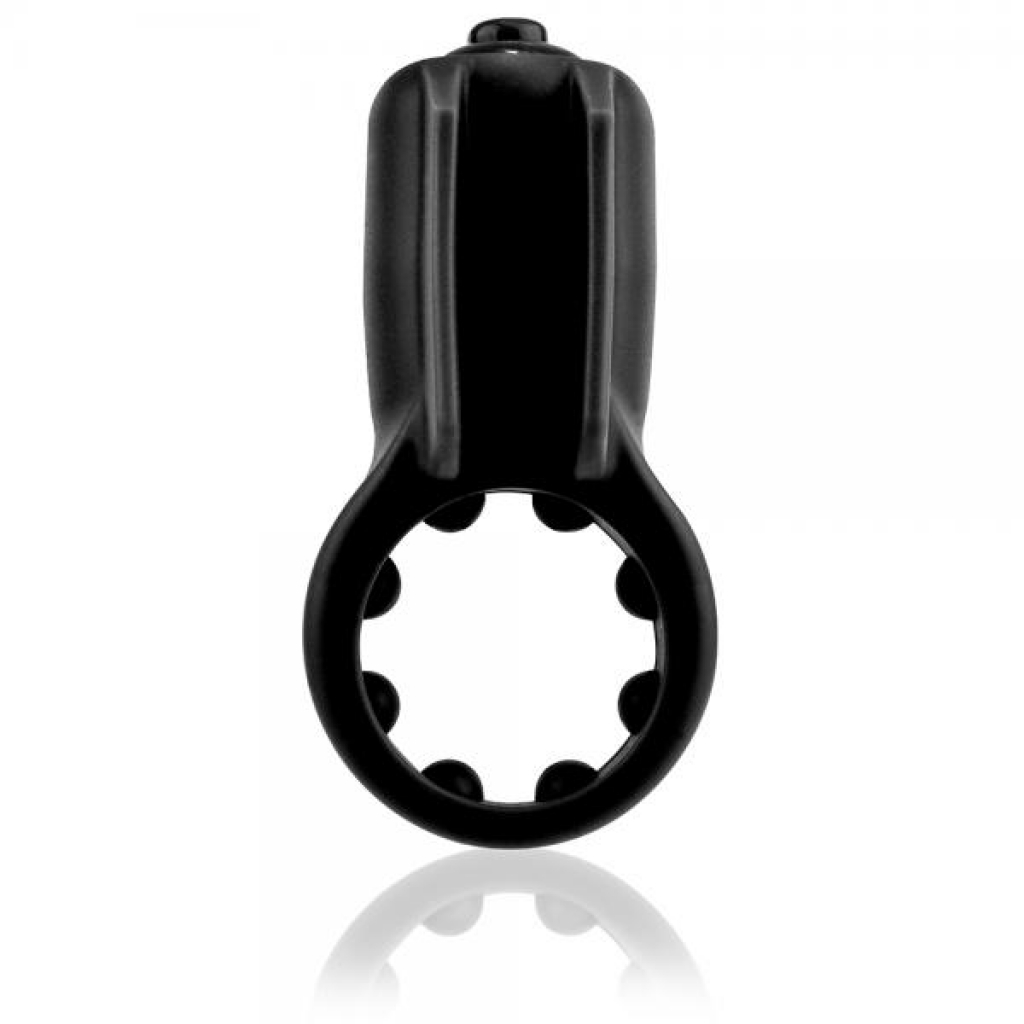 Primo Minx Black Vibrating Ring with Fins: Couples Pleasure Enhanced