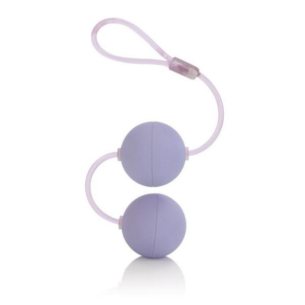 Velvety Soft Duo Love Balls for Beginners - Purple