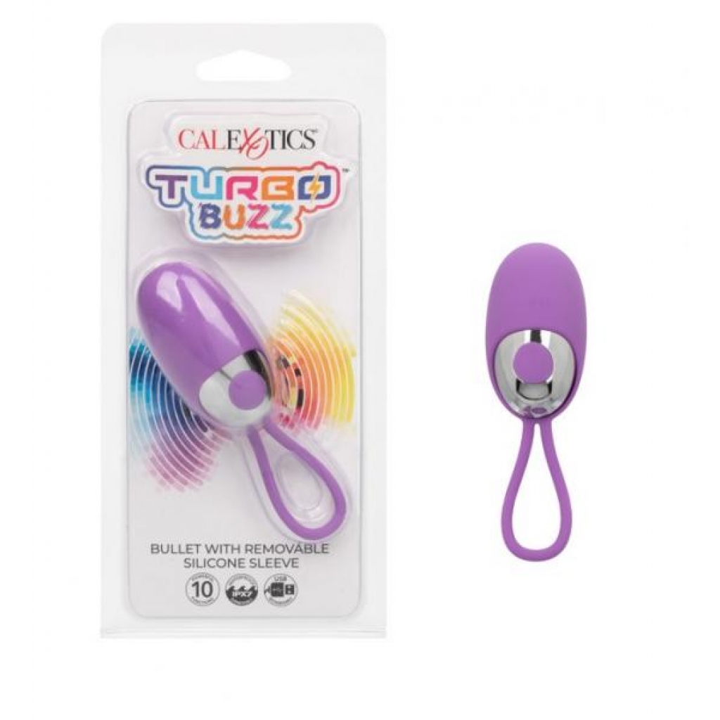 Turbo Buzz Bullet with Removable Sleeve for Ultimate Stimulation