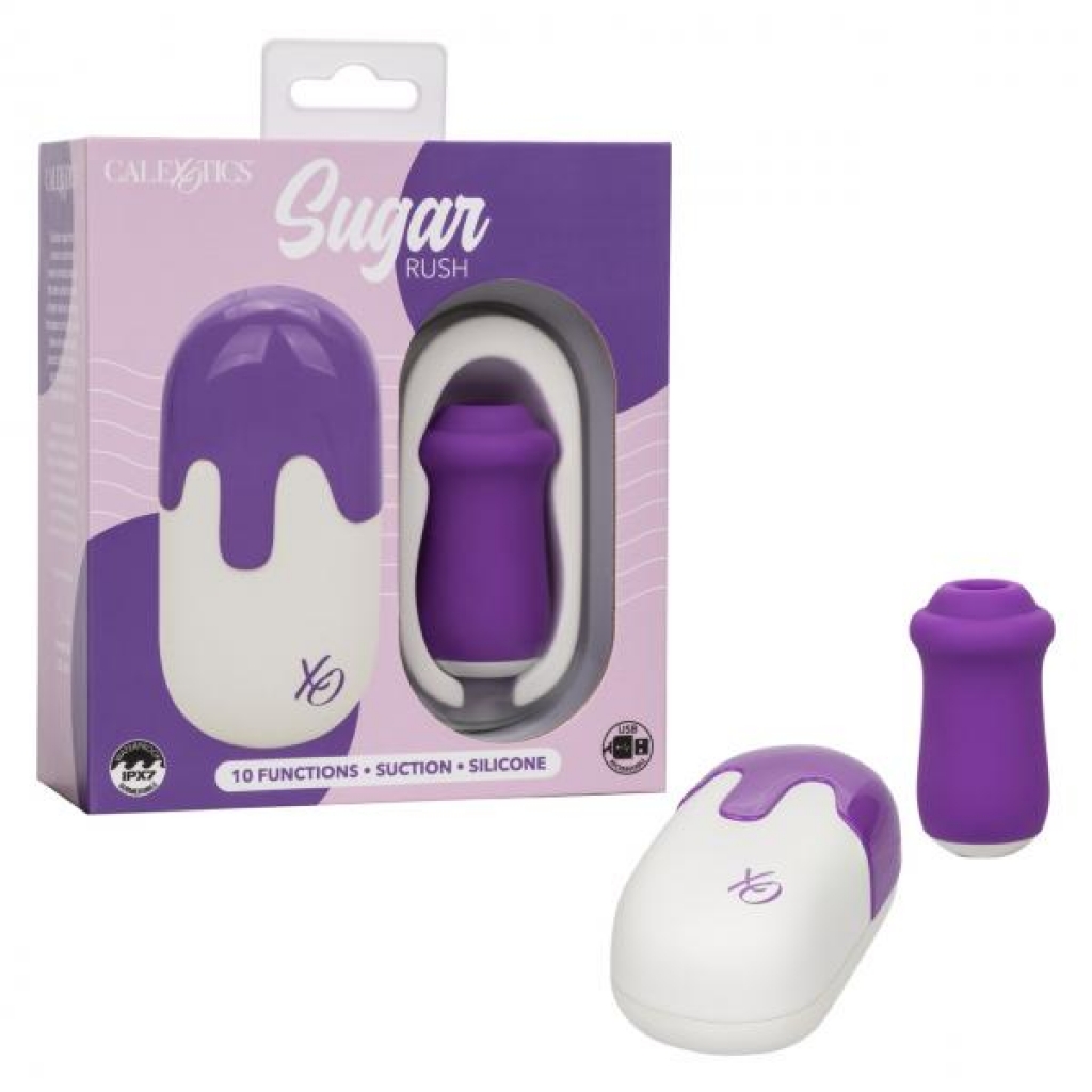 Sugar Rush - Portable Suction Stimulator for Sensational Pleasure