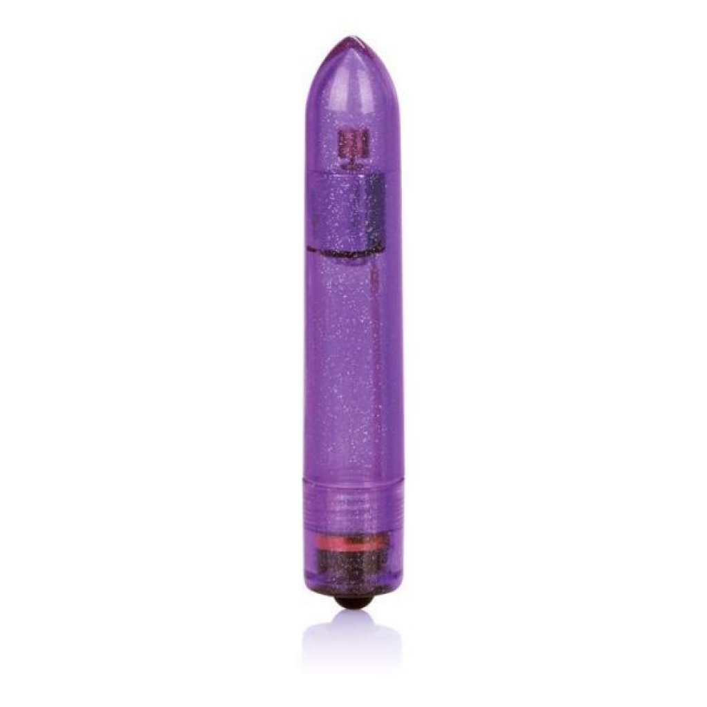 Discreet Purple Sparkle Bullet Vibrator