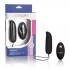 Silicone Remote Ridged G Vibrator Black