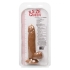 Size Queen 6-Inch Brown Dildo - Realistic Feel