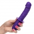 Silicone Grip Thruster Purple G-Spot Dildo