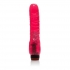 Vibrating Hot Pinks Curved Dildo - 8 inches Pink