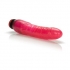 Vibrating Hot Pinks Curved Dildo - 8 inches Pink