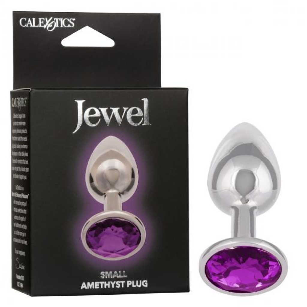 Jewel Small Amethyst Anal Plug