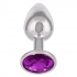 Jewel Small Amethyst Anal Plug