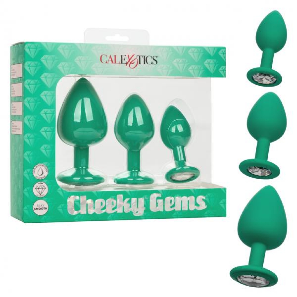 Cheeky Gems 3pc Set - Green