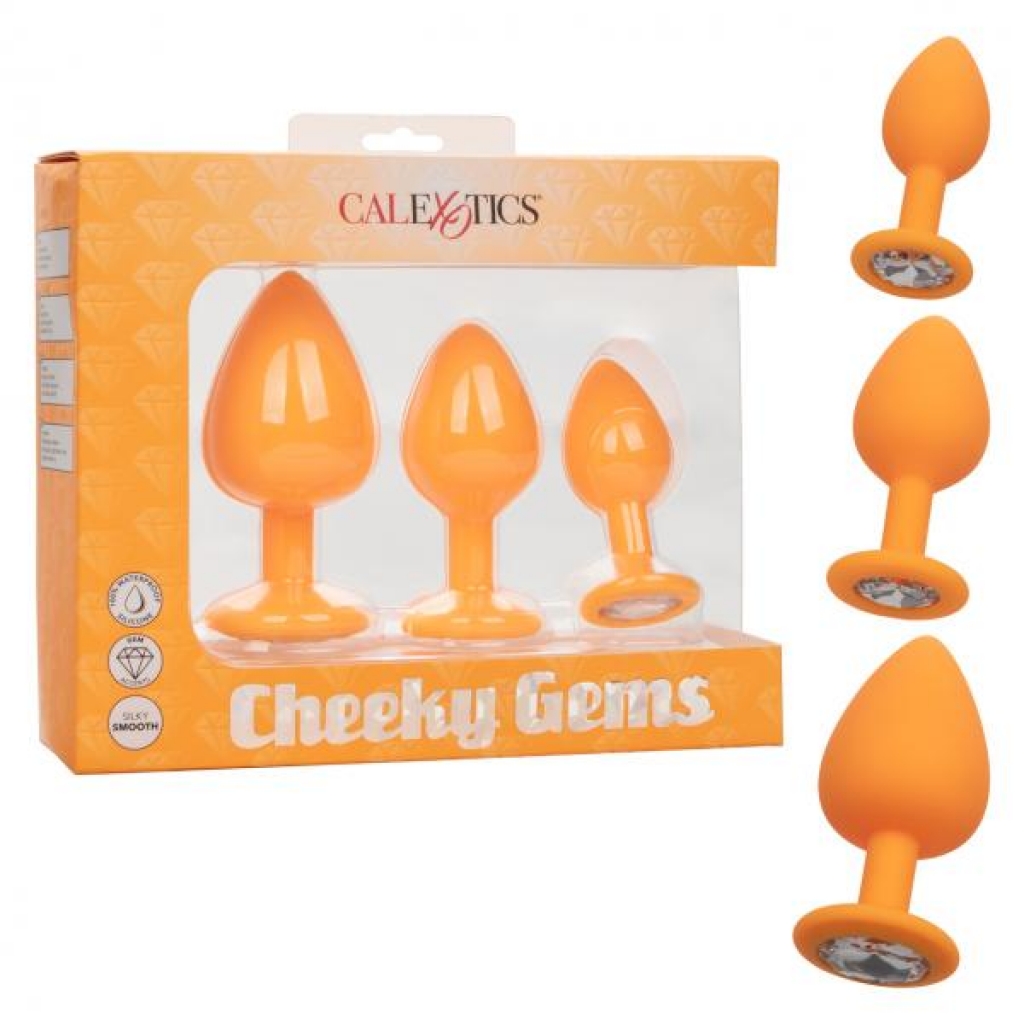 Cheeky Gems 3pc Set - Orange