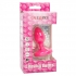 Cheeky Gems Vibrating Probe - Medium Pink Delight