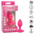 Cheeky Gems Vibrating Probe - Medium Pink Delight