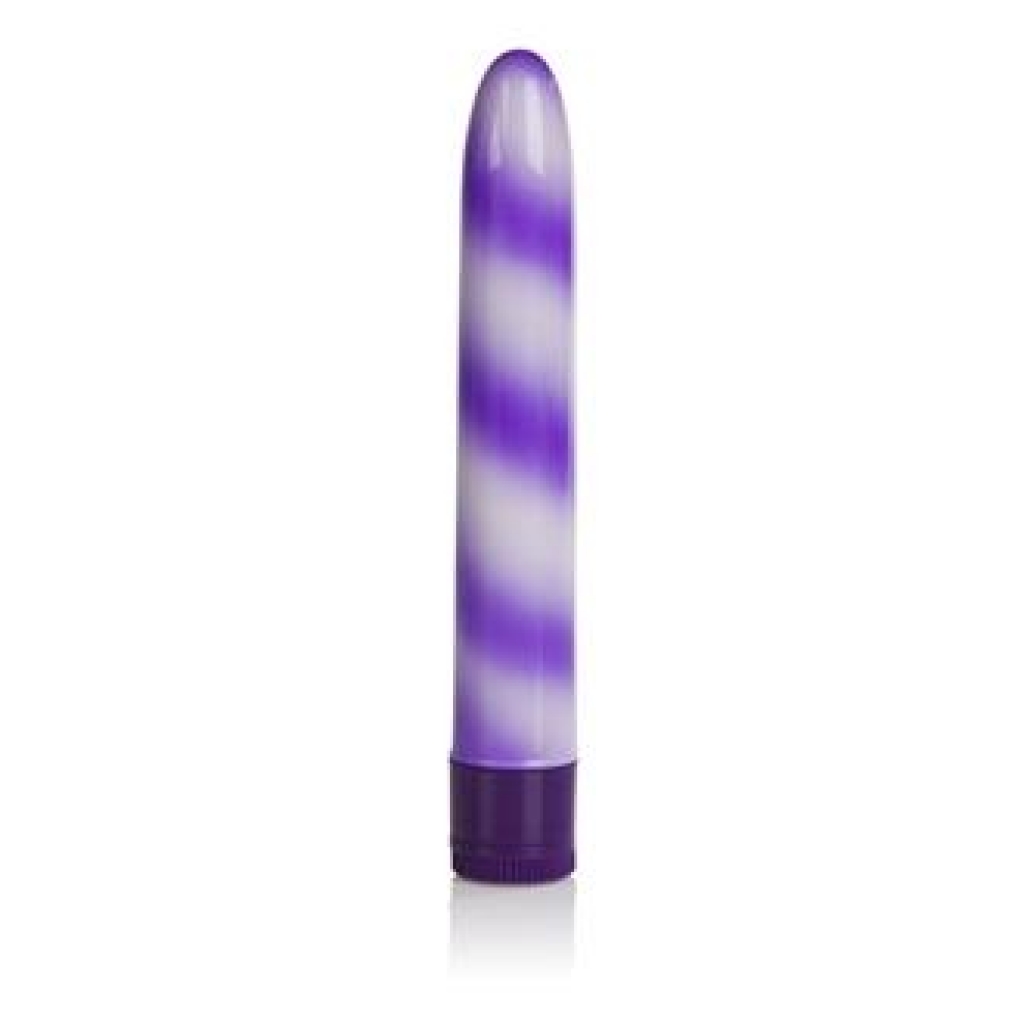 Candy Cane Multi-Speed Vibrator - Purple