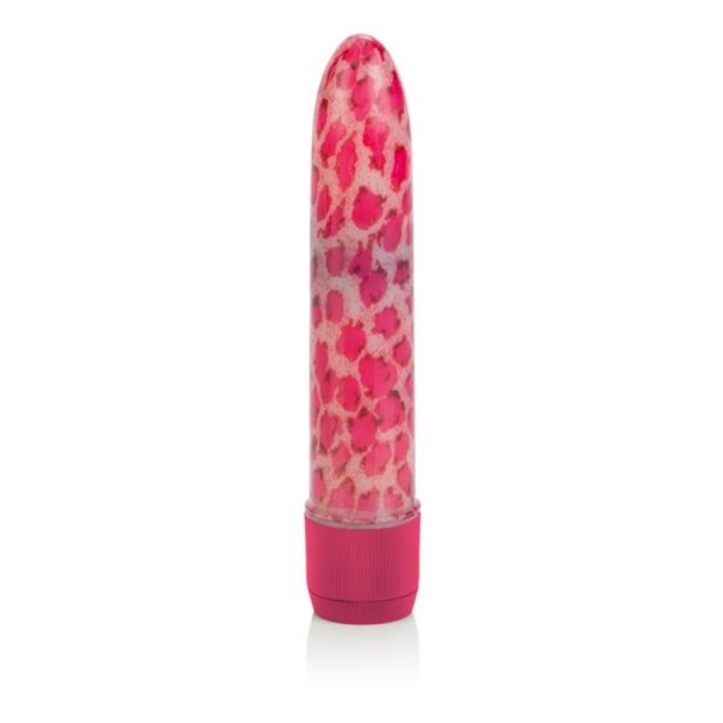 Pink Mini Leopard Massager - 4.5