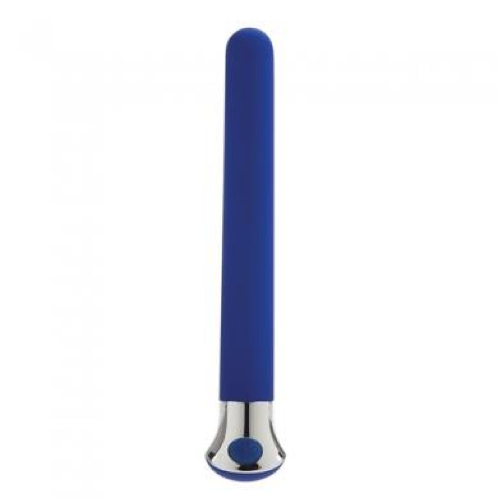 Risque 10 Function Slim Vibrator - Blue